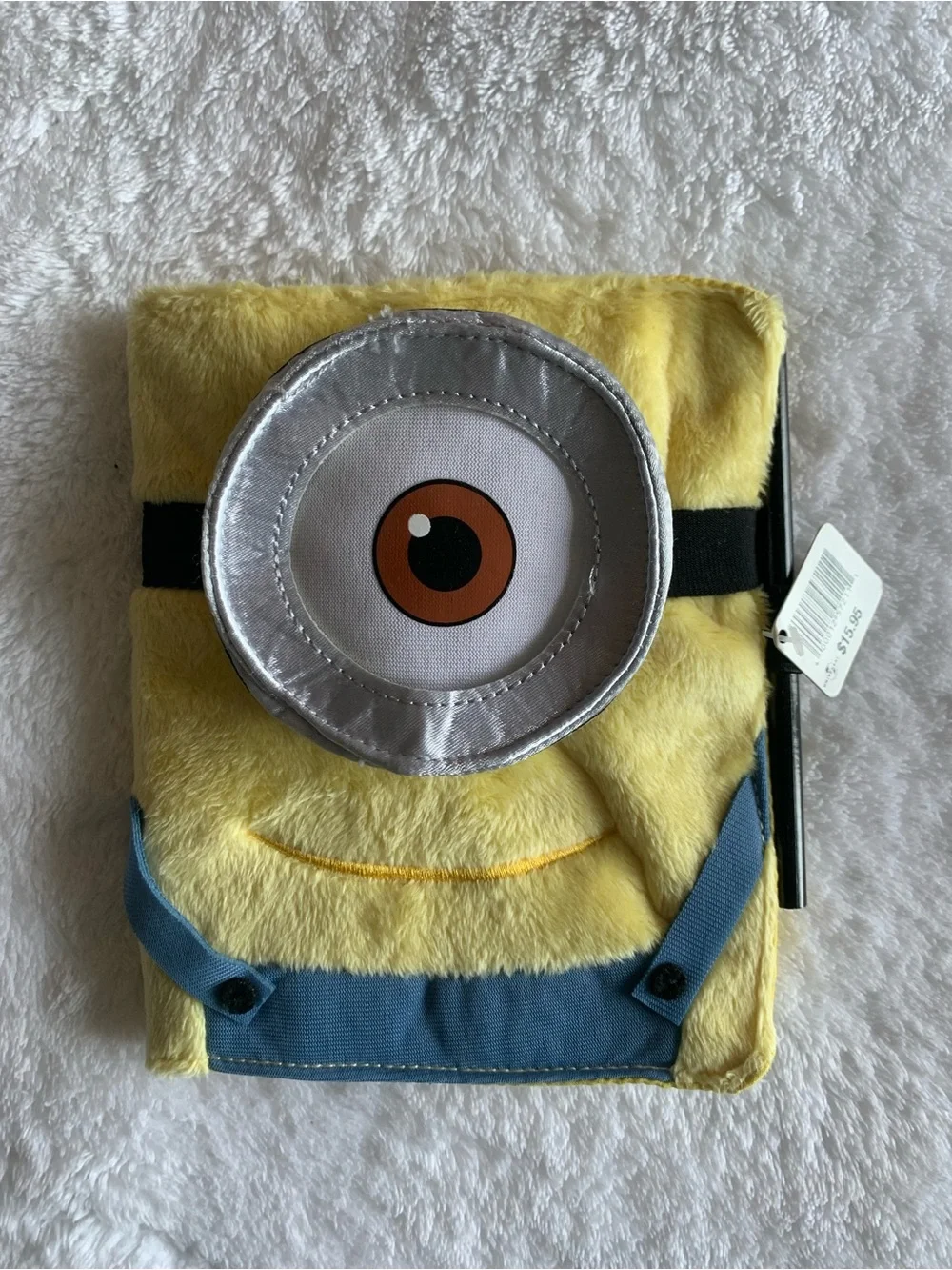 Despicable me Minion notebook and pencil